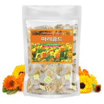 메리골드 삼각티백 100개 (50티백x2개) 금잔화 꽃차