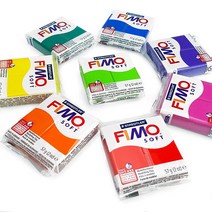 FIMO 소프트 폴리머 오븐 모델링 클레이 - 57g - 8개 세트 - 무지개 색상
