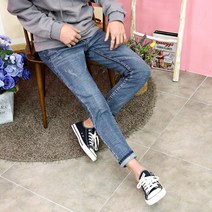 [데님공방] 남자 스판 일자청바지 빅사이즈 빈티지 데님 팬츠 S-4XL