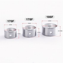 제네레이터 Kipor kama 디젤 발전기 엔진 용 주요 연결 베어링 슈트 170f 178f 186f 경운기 크랭크 샤프트 커넥팅로드, 186에프