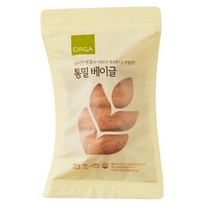 ORGA 사무실간식 탕비실 어린이집 영양간식 주전부리 군것질 통밀 베이글 우리콩두부 100g x4입, 16개
