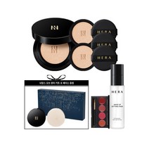 (헤라)(기획)블랙쿠션 리뉴얼 디럭스 3개 용량+윈터키트 2종+픽서+립팔레트, 17C1, 17C1