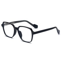 다이뽀 내추럴 사각 TR뿔테 남여공용 블루라이트 차단 안경