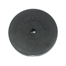 바투 블랙M 7.5Kg 원판 홈트 역기 덤벨 아령 헬스 홈짐, 단품