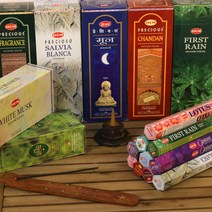 1+1 hem 인센스 스틱 헥사 더문 찬단 레인포레스트 아로마 인도향, 28.로즈머스크X2