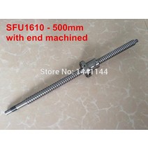 sfu1610bk12/BF12 표준 가공용 볼 스크류 엔드 머시닝 500mm