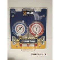 r410a 리치 옐로우 재킷 42001 시리즈 41 매니폴드 전용 R-22/404A/410A- NISP