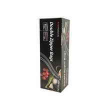 이지엔 냉장 및 보관용 더블지퍼백(18x20cm) 소20매, 1개