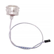 마이너스몰딩 pvc 천정 바닥 마감재 키트 아케이드 KBS 30mm 기계식 푸시 버튼 클리어/화이트 복사 SANWA O, 04 Clear