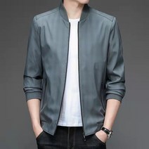 남성 야상 캐주얼 자켓 남성 봄 가을 상의 봄 중년 아빠룩 얇은 재킷 남성복