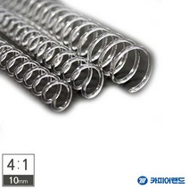 [∂LL7] 제본용 4대1 투명 코일링 1kg 10mm 제본 용링 코일 액서사리 악세 소모품_h§eEA, §본상품§e