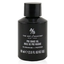 디 아트 오브 쉐이빙 - 프리 쉐이브 오일 (올리바넘 앤 페퍼), White, 60ml/2oz