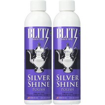 Blitz 20633 Shine Liquid Polish for Sterling Silver-Plated 8 oz Pack of 2, 1