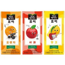미닛메이드 조이 오렌지 망고 사과 195mlx32팩, 선택:미닛메이드 조이 망고 195mlx32팩, 32팩, 195ml