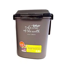 락앤락 음식물 쓰레기통 4.8L/ 물빠짐 바구니/ 밀폐통