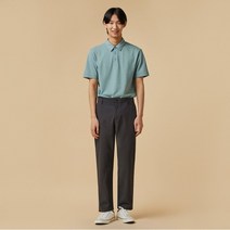 자주 남 라이트 이지 팬츠_다크 그레이 185037