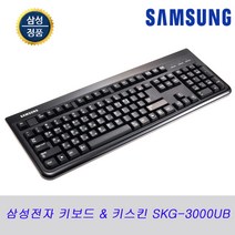 삼성전자 SKG-3000UB 키보드, 키스킨 포함, 일반형