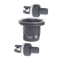 카약플러그 고무 딩기 카약용 팽창식 보트 에어 밸브 어댑터 캡 교체 플러그, 02 Black 2 Air Nozzles