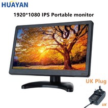 휴대용모니터 11.6 인치12 인치 휴대용 모니터 LCD HD 미니 TV 컴퓨터 PS3PS4 라즈베리 파이 CCTV 비디오, 02 12 - 1920x1080