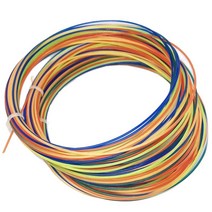 테니스 스트링 라켓 문자열 레인보우 라켓 스포츠 훈련 문자열 나일론 체육관 문자열, 사진으로