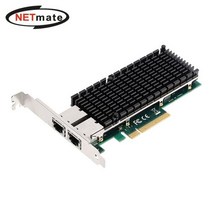 [A987 PCI Express 듀얼 10GbE 랜카드(Intel)(슬림PC겸용)