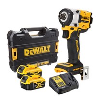 디월트 DCF922P2 충전임팩렌치 20V 5.0AH 2팩 1/2인치 BL모터 4단모드변경