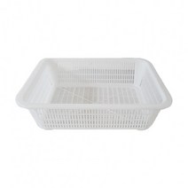 소쿠리 1호 24X31X10 깊은소쿠리 사각소쿠리 플라스틱바구니 바스켓 라탄바스켓 플라스틱소쿠리 KK336