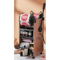 자동 캡핑기 병 뚜껑 밀봉 진공 버블티 생과일 주스, 자동 롤 필름 (수직/강화 버전)  실버