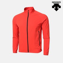 데상트 공용 나일론 스판 소재 스트레치 우븐 자켓(봄 가을 의류) SN123TWT21_RED