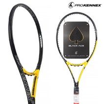 프로케넥스 블랙 에이스 100 285g 4 1/4(G2) 16x19 테니스라켓, 바볼랏-RPM 블라스트, 자동46(여자적정)