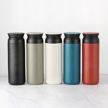 보온보냉 레이저 각인 스텐 보온병 보냉병 텀블러 500ml 각인텀블러, 아이보리(+각인추가)