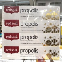 레드씰 PROPOLIS 치약 160g 4개 _20229911EA, 쿠팡 1, 쿠팡 본상품선택