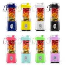 다이어트 디톡스 해독주스 휴대용 텀블러 블렌더 믹서기 병 믹서 모바일 스무디 메이커 빠른 실리콘 빨대, 07=White214B_기타