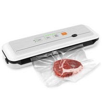 진공 식품 압축기 포장기 실러 저장 포장 가방, 6621 PC White+100120V US PLUG