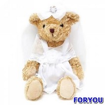 ForU788 웨딩테디베어 여자곰 소형 동물인형 곰인형 테디베어 곰인형선물 곰돌이인형, 상세페이지 참조