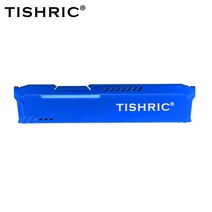 욕실라디에이터 히터기 TISHRIC-알루미늄 메모리 방열판 심 Ram DDR4 아머 DDR2 모듈 보호 쿨러 라디, 02 Blue Heat Sink