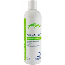 고양이와 개를위한 Dechra DermAllay 오트밀 샴푸 12 온스, 1