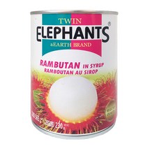 트윈엘리펀츠 태국 열대과일 람부탄 통조림 565g