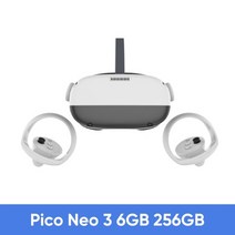 VR 헤드셋 2022 오리지널 pico neo 3 vr 올인원 가상 현실 메타버스 앰프용 3d vr 안경 4k 디스플레이 스트리밍 게임, 피코네오3 6기가 256기가