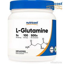 뉴트리코스트 엘 클루타민 500g L-Glutamine 무맛, 1개
