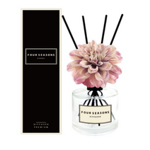 시즈넬 플라워 디퓨져 200ml 다알리아 조화 L 핑크, 베이비화이트향