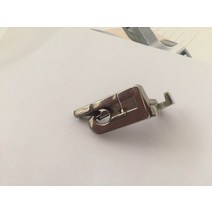 가정용오버록 미니재봉틀4/1 6.4mm 산업용 재봉기 hemmer presser foot/feet for Juki Brother 전형적인 Co, 02 2.4mm