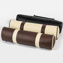 차량용 허리 쿠션 받침 요추 받침대 등 힙착 오리지널, 브라운, 1개