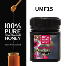 MANUKAHONEY 마누카꿀 효능 UMF15 코스트코 뉴질랜드 천연 마누카 꿀 허니, 1통, 250g