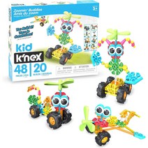키드 케이넥스 KNEX 85053 주미닝 버디즈 20모델 빌딩 세트 48피스 STEM 교육
