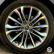 휠 홀로그램 스티커, 제네시스 G80 18인치