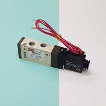 YPC SF2101-IP-SD1-A2 AC220V 6A 1/8 5포트 싱글 공압 솔레노이드 밸브, D2(DC12V)