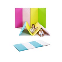[IL∃7] 플리카 체육매트 4단 접이 중 스이 방염 항균 접이식 아기 놀이방 폴더 방식_E∃8260eA, ∠본상품