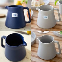 전자렌지 사용가능 도자기 밀크 저그 조이엘로 드립 주전자 500ml, 블루 저그, 블루, 1개