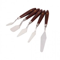 쉐프용 데코 소스그리기 스페츌라 5종